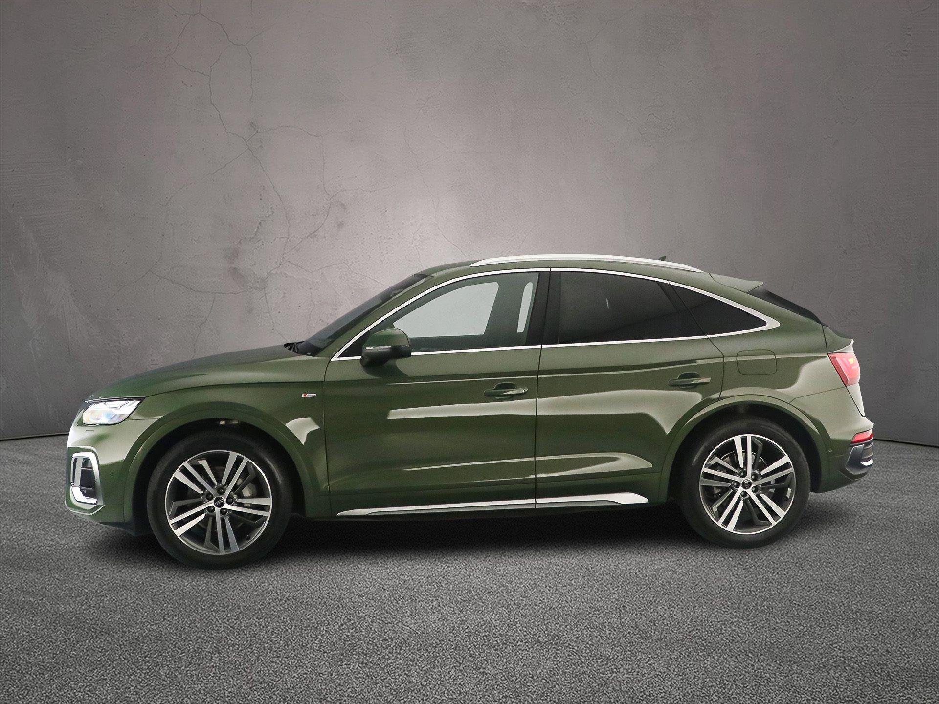Audi Q5 Sportback 50 TFSI e S edition | Luchtvering | Leder, Auto's, Automatische klimaatregeling, 14 kWh, Gebruikt, 4 cilinders