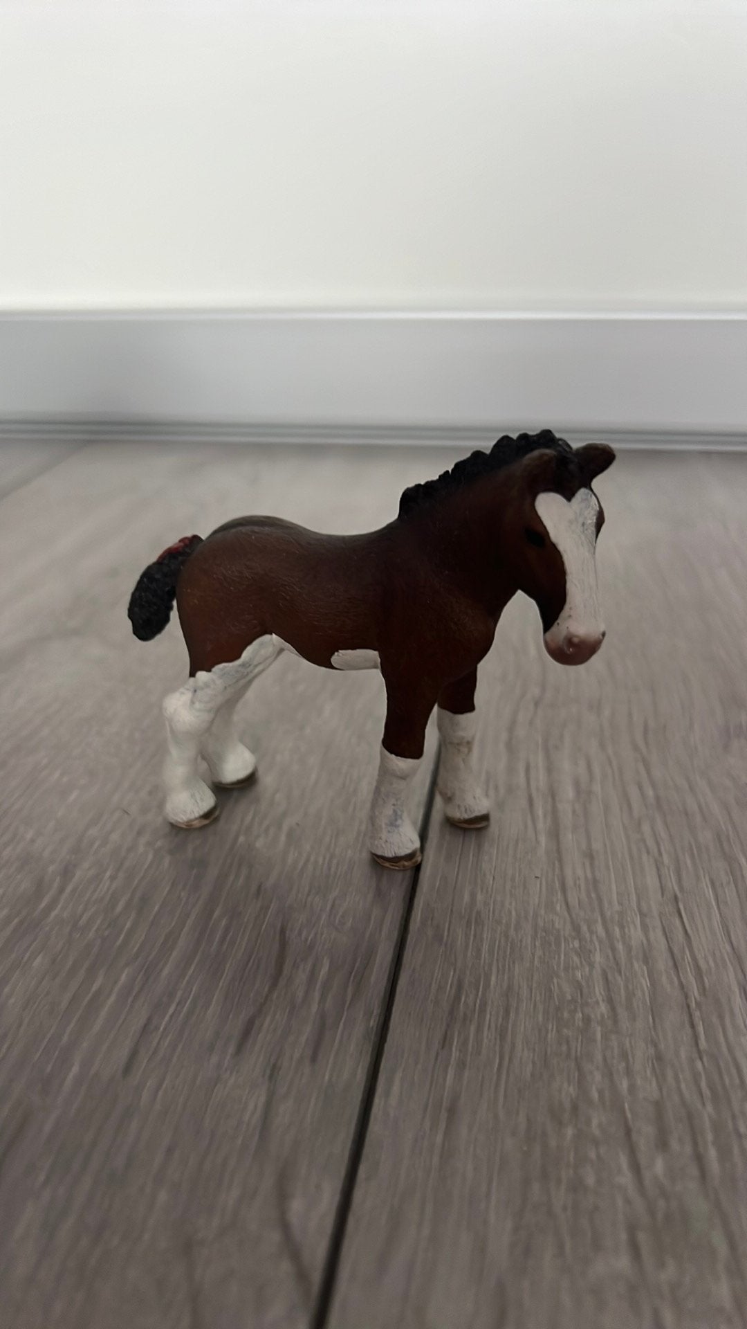 Schleich Clydesdale veulen modelnummer 13810, Ophalen, Zo goed als nieuw