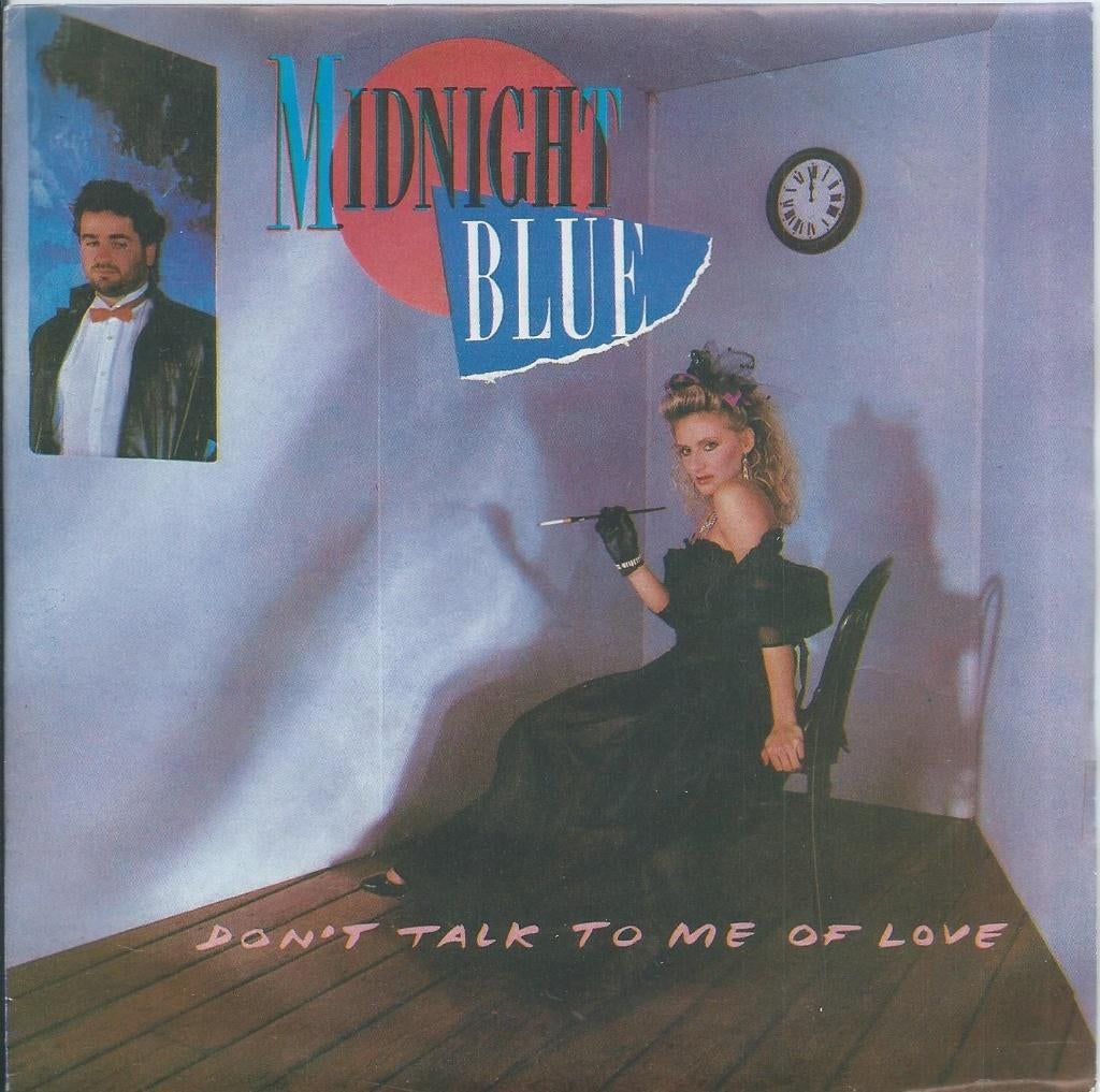 Vinyl Single Midnight Blue, Ophalen of Verzenden, Gebruikt, Pop