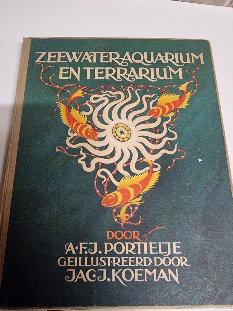 Zeewateraquarium en Terrarium, Ophalen of Verzenden, Gelezen, A.F.J. Portielje