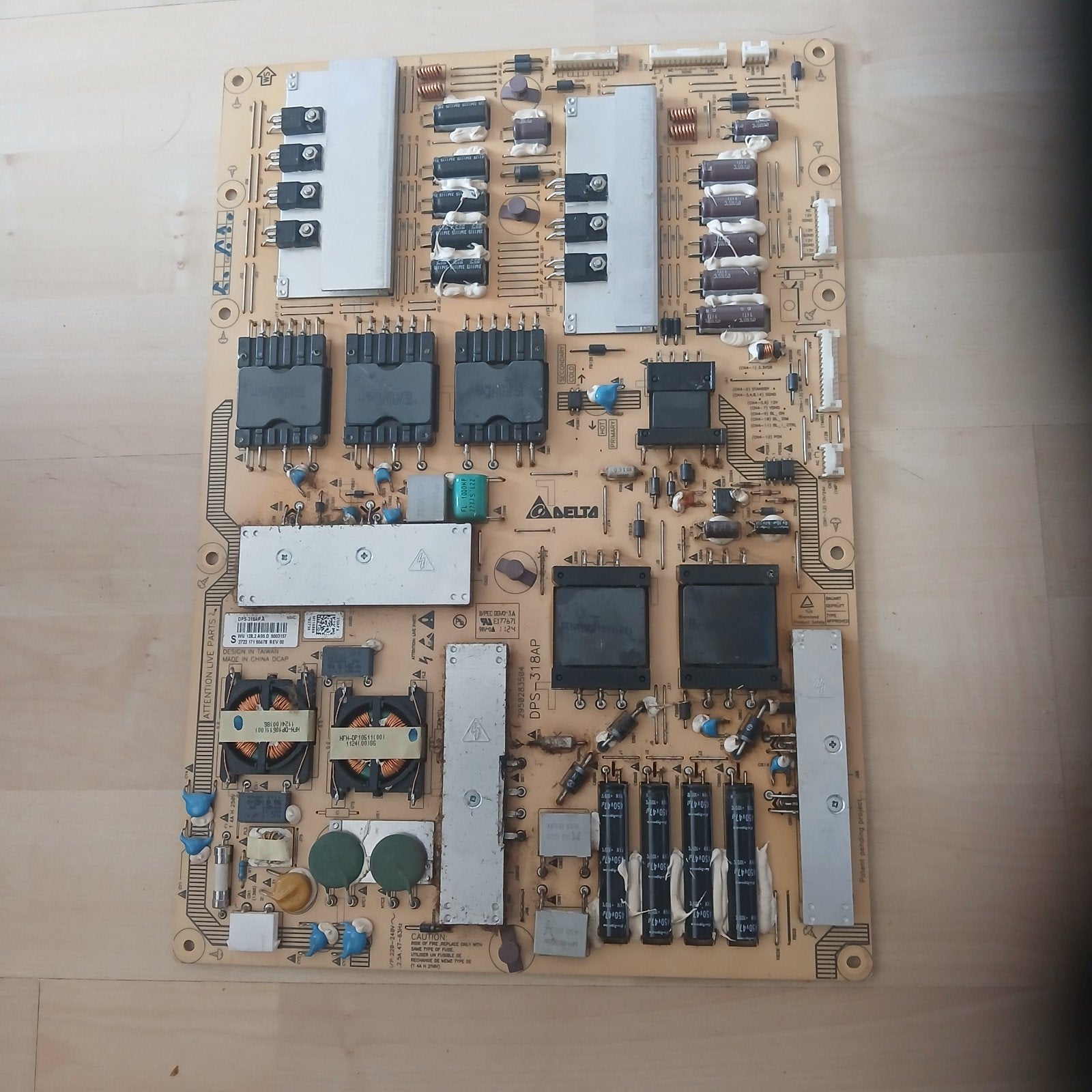 Delta DPS-318AP voedingsprintplaatpower supply board, Ophalen of Verzenden, Zo goed als nieuw