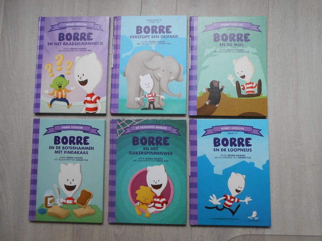 Borre boekejs Groep 1/2 ( z.g.a.n. ongelezen), Ophalen of Verzenden, Nieuw, 3 tot 4 jaar