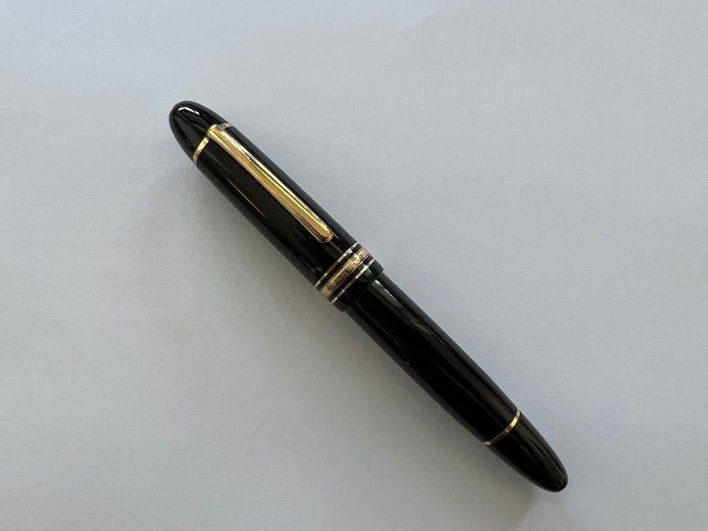 Mont Blanc Meisterstuck Goldplated 149 Vulpen ZGAN, Ophalen of Verzenden, Zo goed als nieuw, Vulpen, Mont Blanc