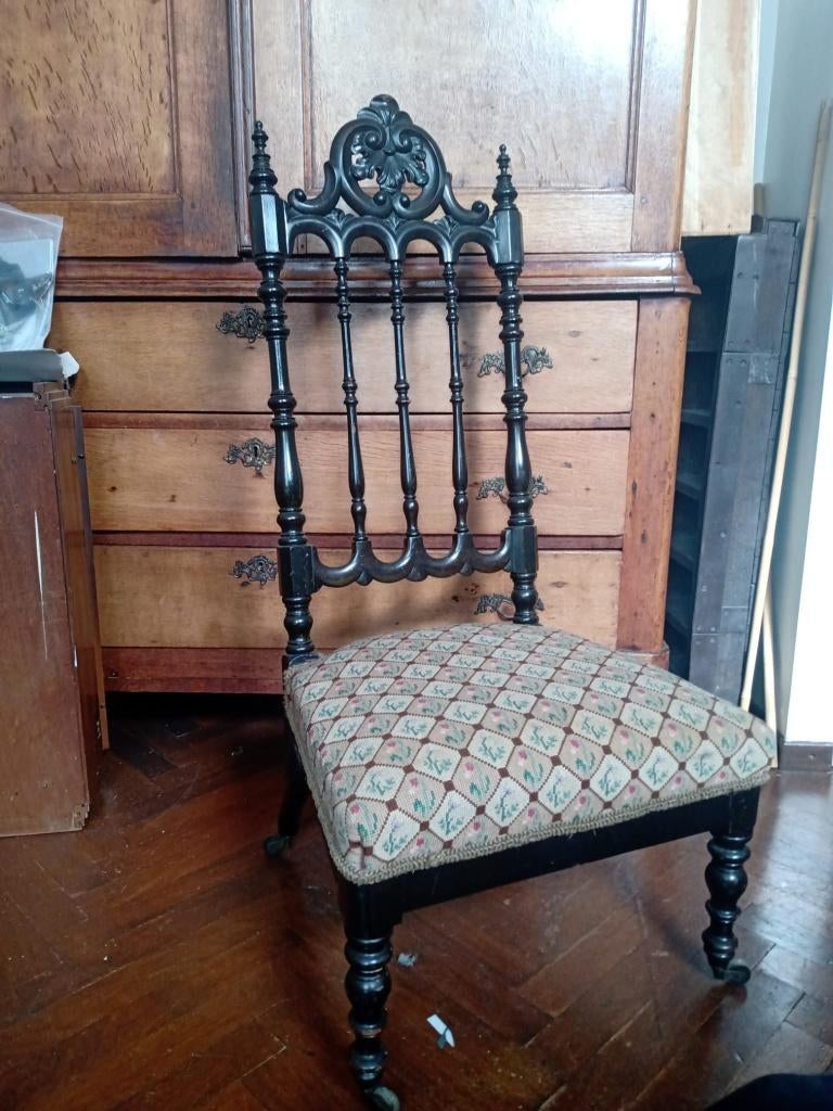 Antieke breistoel, Antiek en Kunst, Ophalen