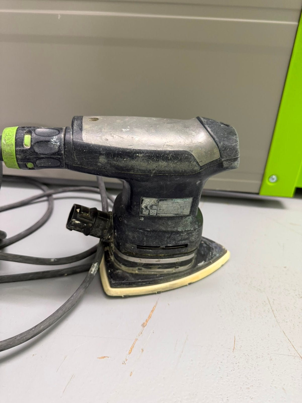 Festool DTS 400 EQ Deltaschuurmachine – 250W, Ophalen, Zo goed als nieuw, Minder dan 600 watt, Vlakschuurmachine