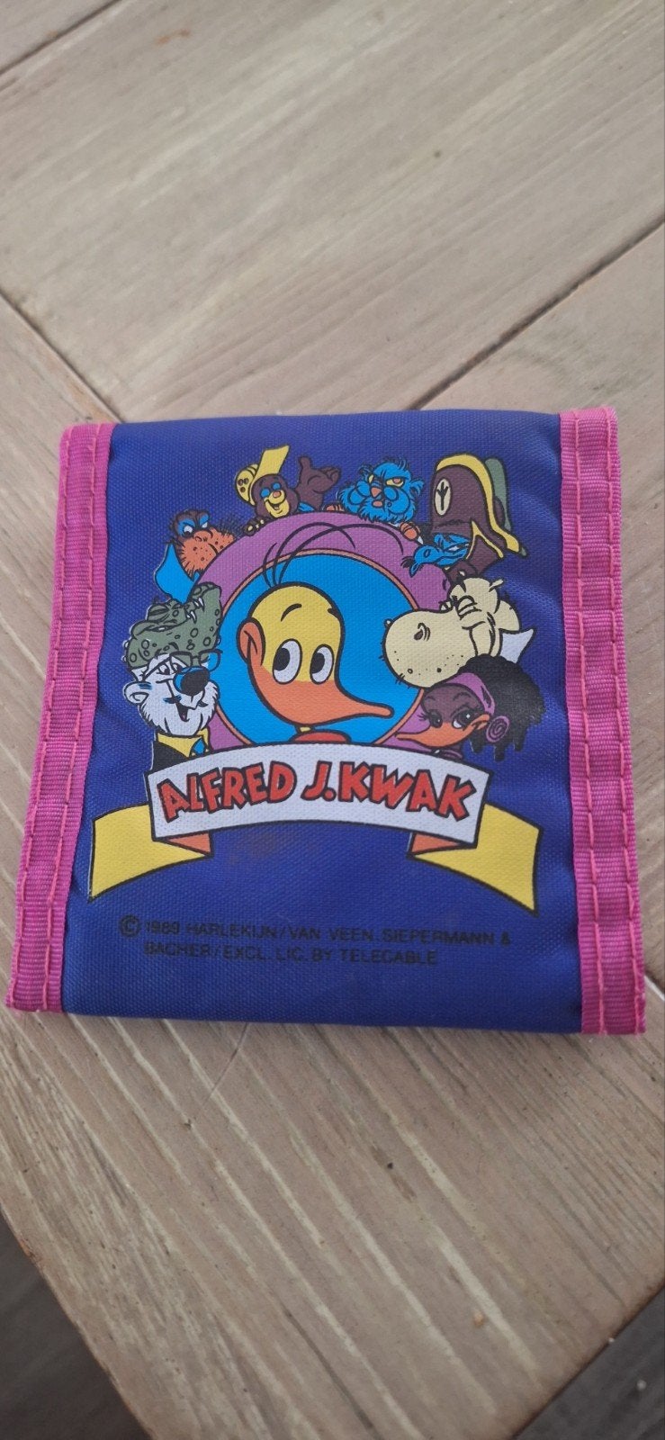 Alfred jedocus kwak portemonnee uit 1989 (23826), Verzamelen, Ophalen of Verzenden, Zo goed als nieuw, ., Telecable