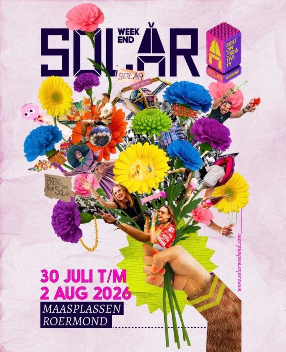 2 tickets Solar Weelend - ZONDAG - dag entree, Twee personen