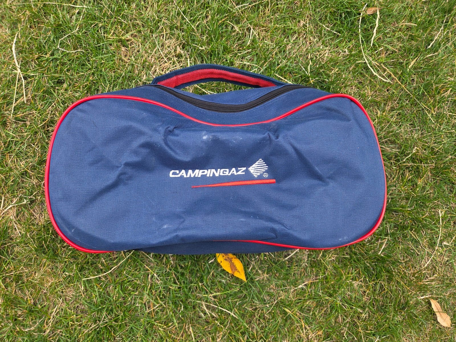 Campingaz 2-pits kooktoestel met grillplaten en tas, Ophalen, Zo goed als nieuw