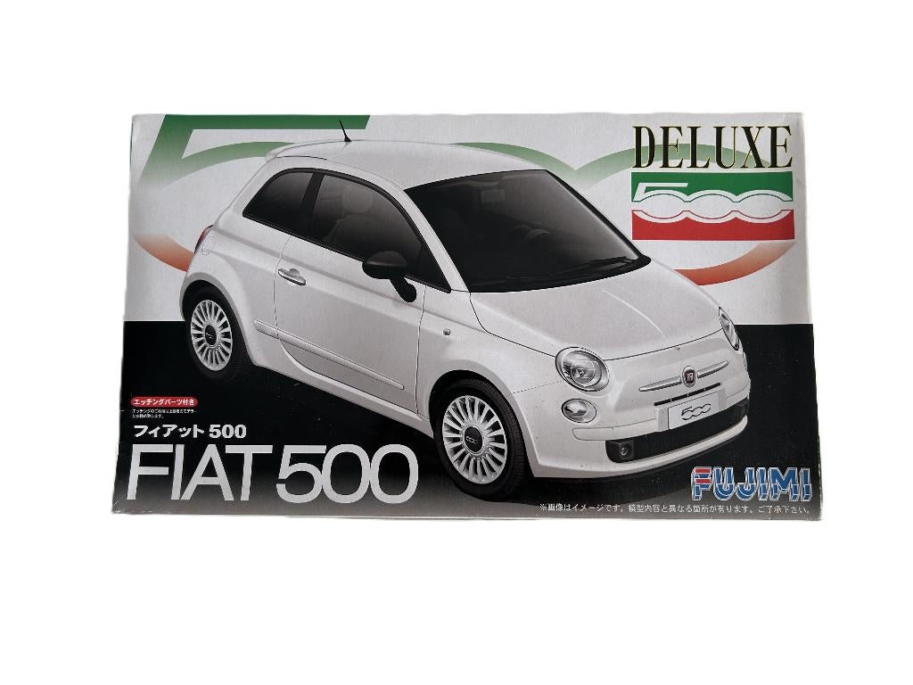 Fujimi 123738 Fiat 500 DX 1/24 nieuw, Overige merken, Auto, Groter dan 1:32, Nieuw