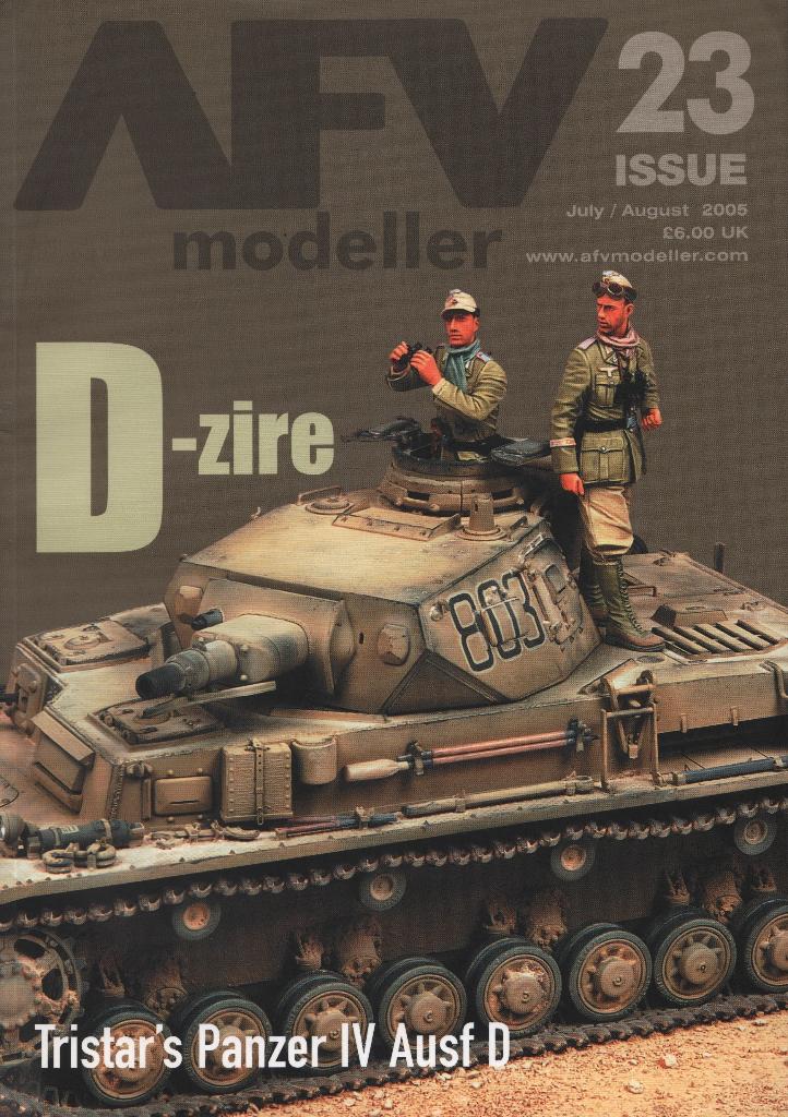 AFV Modeller magazine No 23, Overige merken, Auto, Verzenden, 1:32 tot 1:50