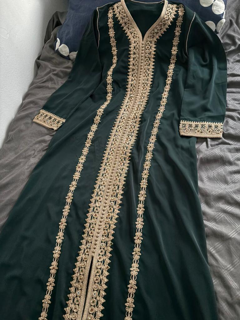 Mooie kaftan te koop maat S, Ophalen of Verzenden, Zo goed als nieuw, Maat 38/40 (M), Overige typen