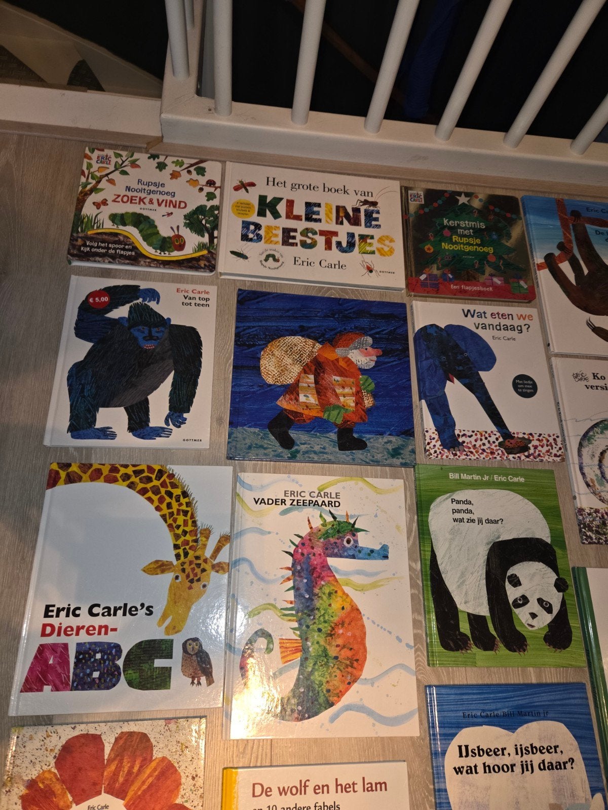 38x Eric Carle / Rupsje Nooitgenoeg boeken, Ophalen of Verzenden, Zo goed als nieuw, 3 tot 4 jaar