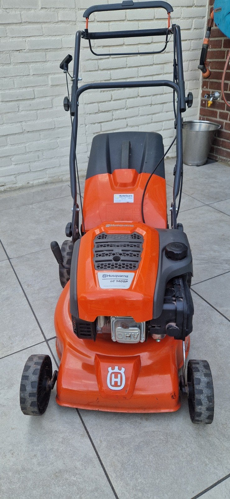 Husqvarna LC140SP  motor grasmaaier izgst, Tuin en Terras, Grasmaaiers, Ophalen, Gebruikt