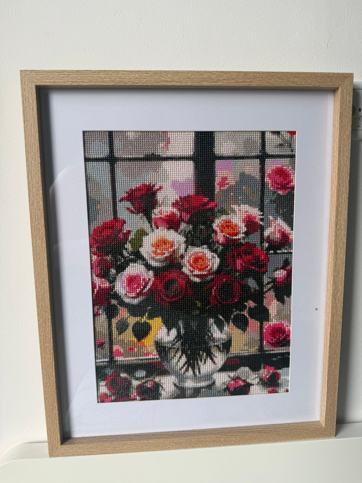 Diamond paiting- TE KOOP- 40x40, Ophalen, Zo goed als nieuw, Minder dan 50 cm, Schilderij