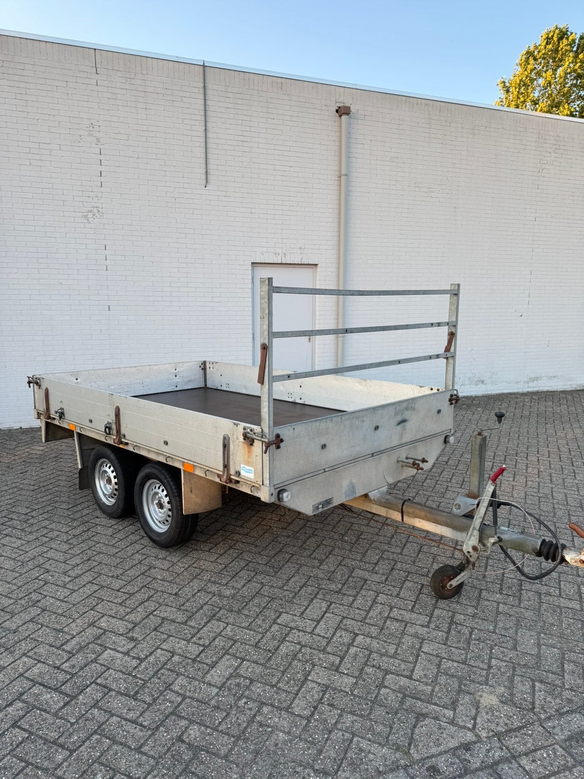 Equipe 200V Tandemasser – 305 x 180 cm – Zeer nette staat, Auto diversen, Aanhangers en Bagagewagens, Ophalen, ., Zo goed als nieuw
