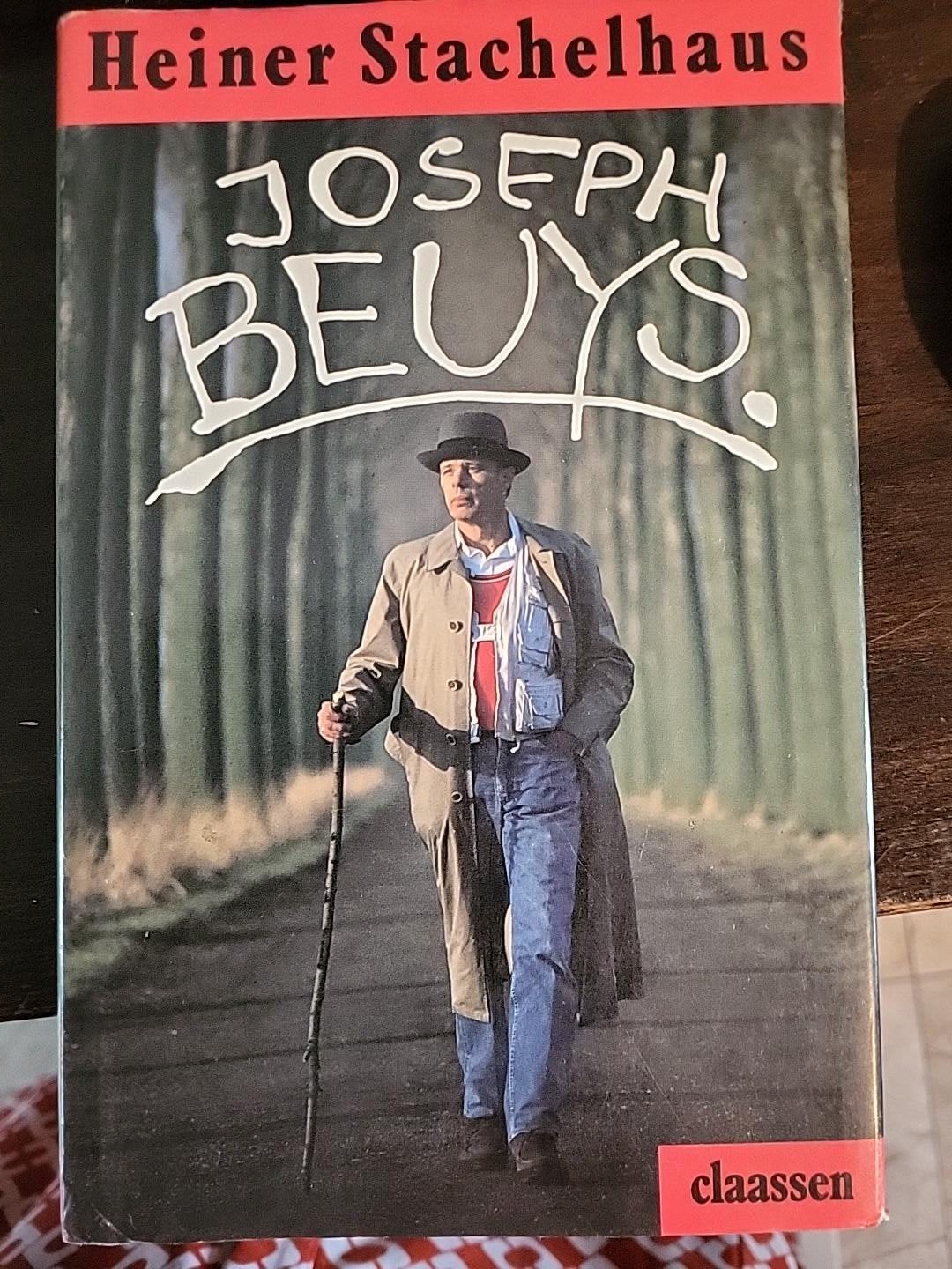Heiner Stachelhaus – Joseph Beuys – Claassen 1987 – hardcove, Gelezen, Heiner Stachelhaus, Ophalen of Verzenden, Overige onderwerpen