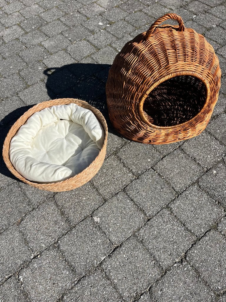 gratis katten-honden rust mand bij aankoop wilgen mand, Dieren en Toebehoren, Ophalen, Nieuw, Riet