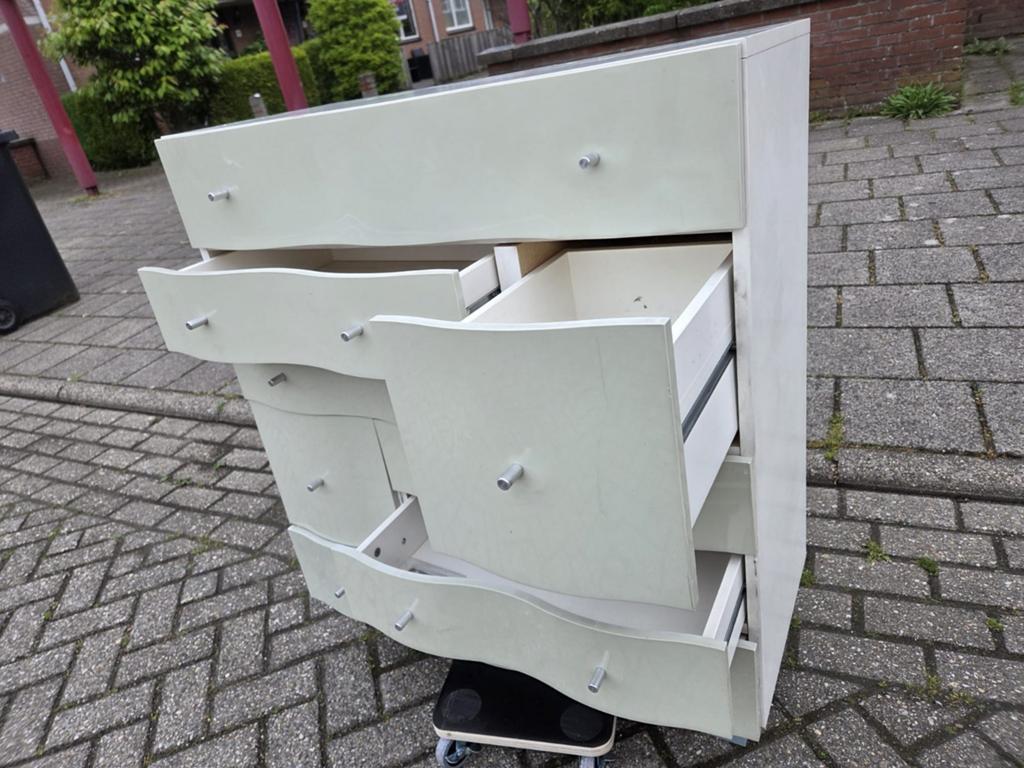 Vintage Ikea Vajer design ladekast, Ophalen, 25 tot 50 cm, 50 tot 100 cm, Minder dan 100 cm