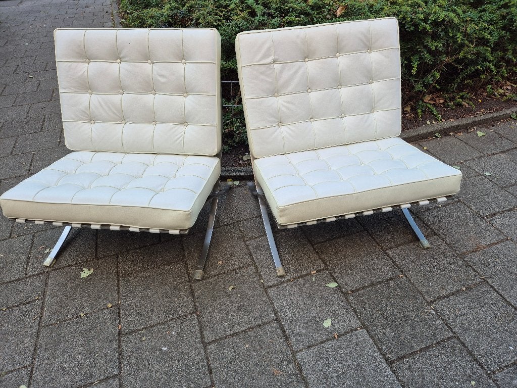 Fauteuils / Leunstoelen, Huis en Inrichting, Fauteuils, Ophalen, Gebruikt, Metaal, 50 tot 75 cm