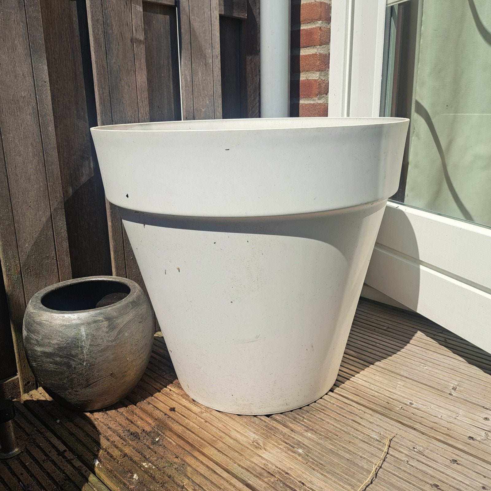 Grote pot 54 hoog doorsnede 58, Tuin en Terras, Bloempotten, Ophalen, 40 cm of meer, Rond, Balkon