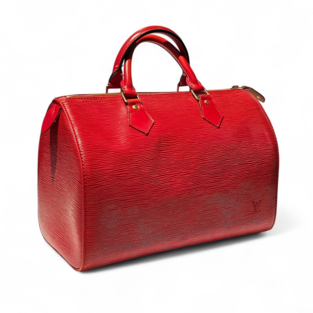 Louis Vuitton Red Epi Leather Speedy 30 1994 | Nette Staat, Louis Vuitton, Gebruikt, Support@louisvuitton.com, 2 Rue du Pont Neuf
75001 Paris
France