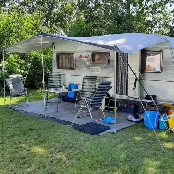 Caravanluifel - Luifel - met pees - 4.90 m, Ophalen