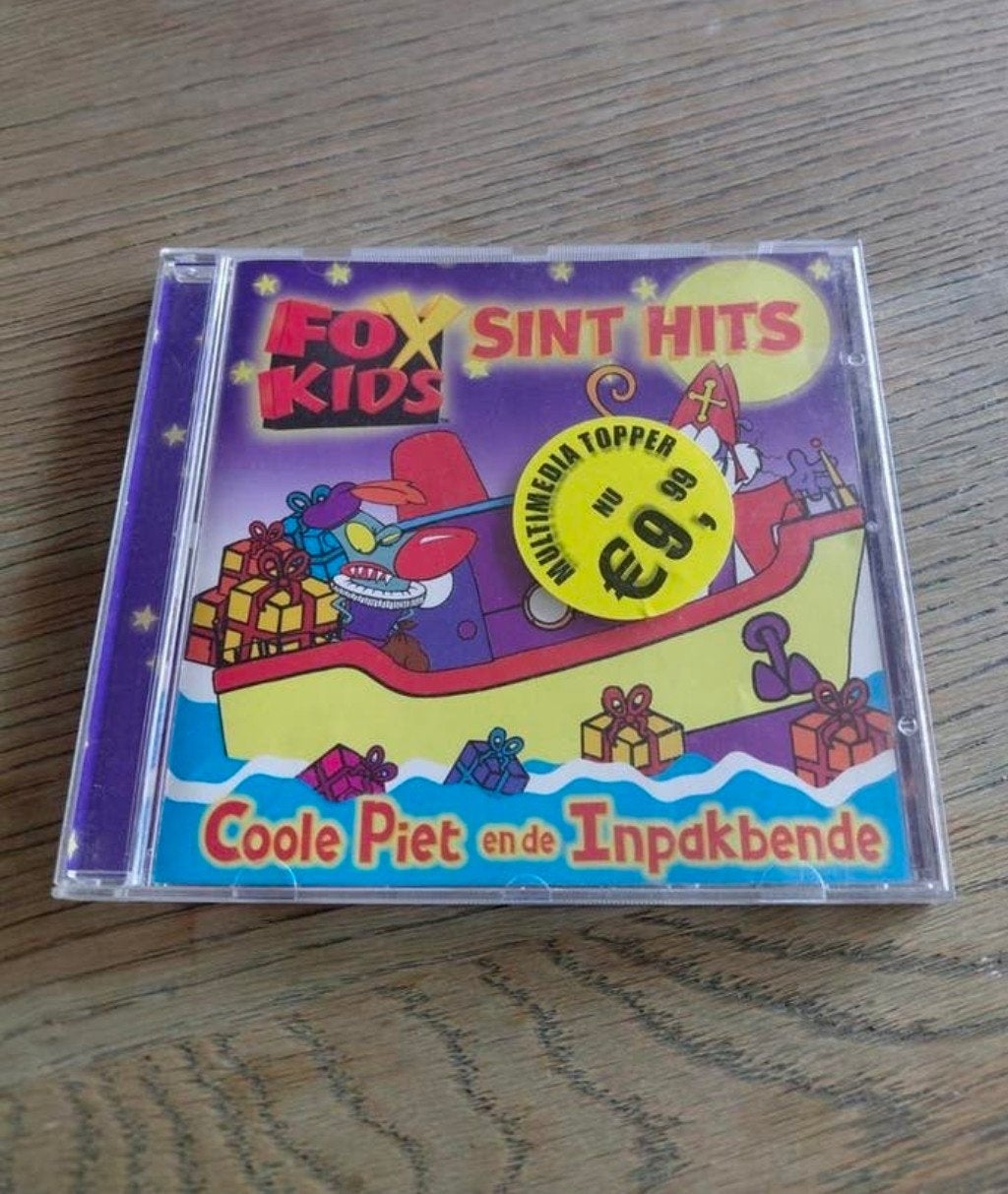 Fox Kids Sint Hits CD - Coole Piet en de inpakbende, Ophalen of Verzenden, Gebruikt, Sinterklaas, Album