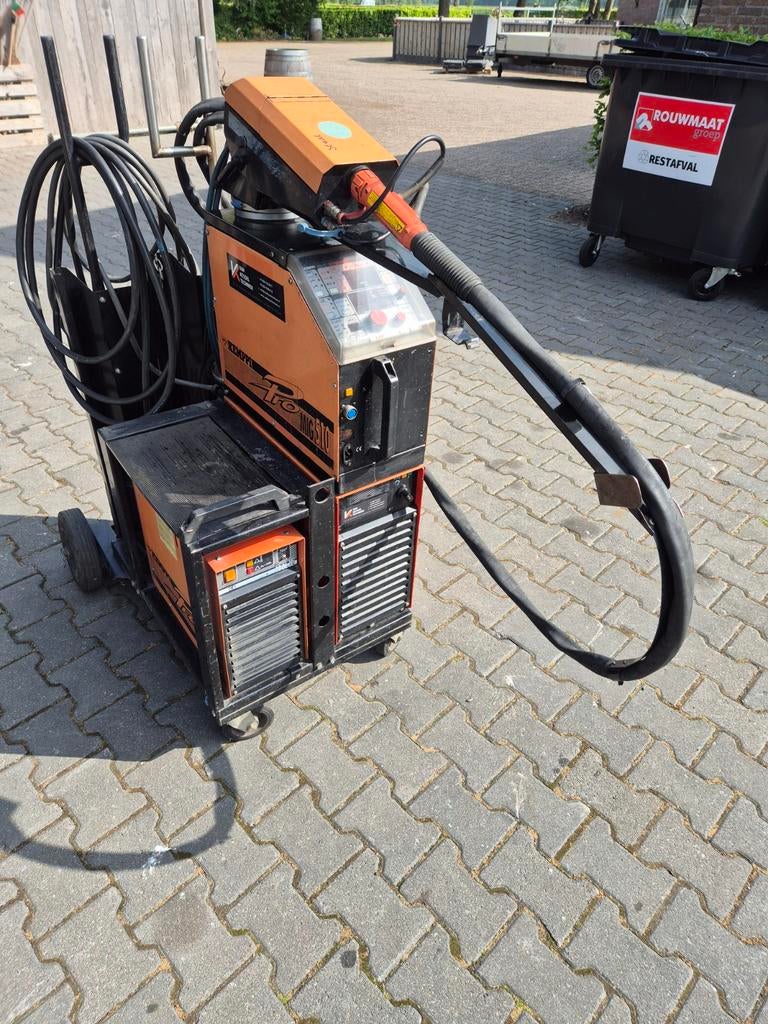 Kemppi Pro Mig 510 Lasapparaat - met ProCool 10, Doe-het-zelf en Verbouw, Gereedschap | Lasapparaten, Ophalen of Verzenden, 250 ampère of meer