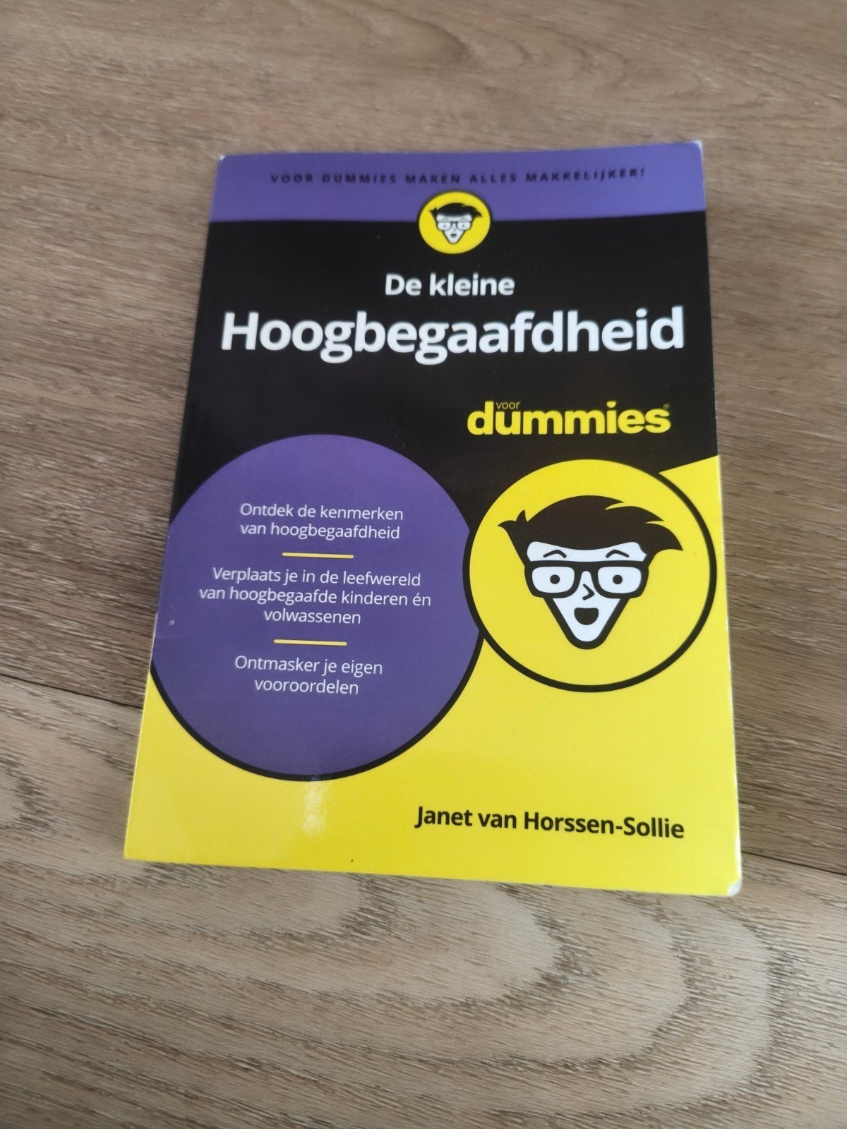 De kleine Hoogbegaafdheid voor Dummies - Janet van Horssen, Janet van Horssen-Sollie, Ophalen of Verzenden, Zo goed als nieuw