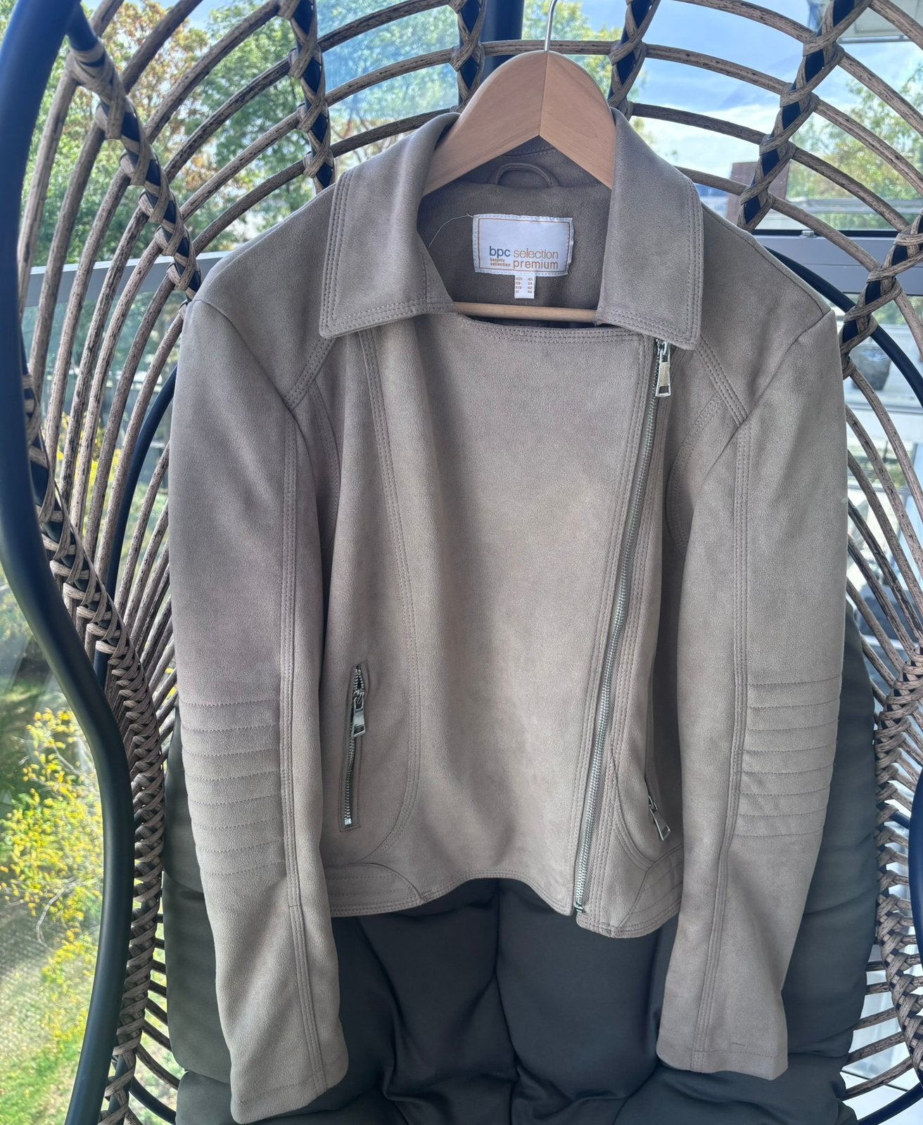 Bikerjack- maat40, Ophalen of Verzenden, Zo goed als nieuw, Maat 38/40 (M), Beige