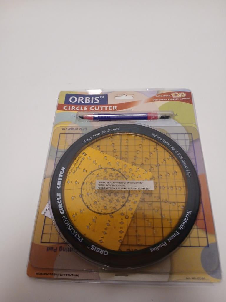 Orbis cirkelsnijder circle cutter cc-01 nieuw, Ophalen of Verzenden