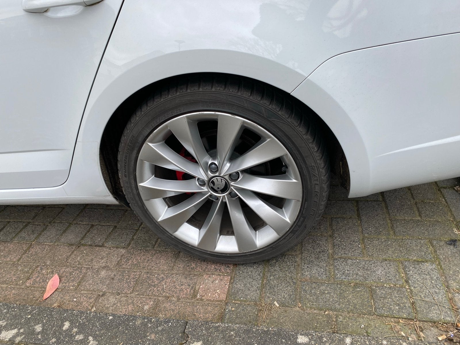 18 inch vancouver velgen met winterbanden, Ophalen, 18 inch, Gebruikt, Banden en Velgen