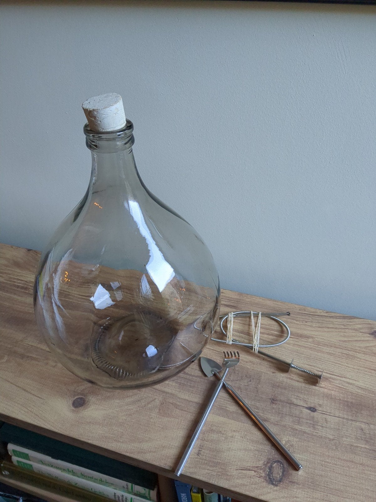 Maak je eigen flessentuin! Fles merk Ambrosio. 10 liter fles, Ophalen of Verzenden, Zo goed als nieuw, Natuur en Bloemen