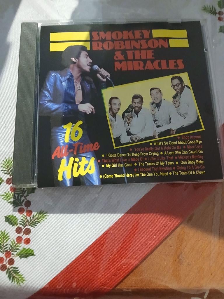 Smokey Robinson & The Miracles - 16 All-Time Hits CD, Ophalen of Verzenden, Gebruikt