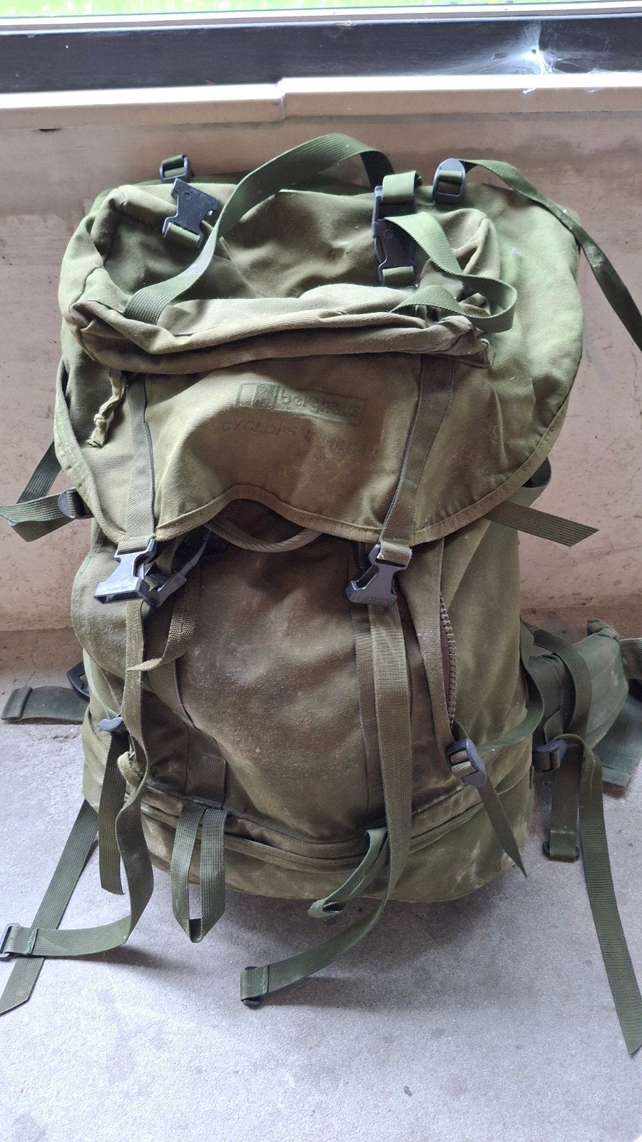 Berghaus Cyclops II Vulcan Trekkingrugzak, Sieraden, Tassen en Uiterlijk, 40 cm of meer, Gebruikt, Trekking, 60 cm of meer