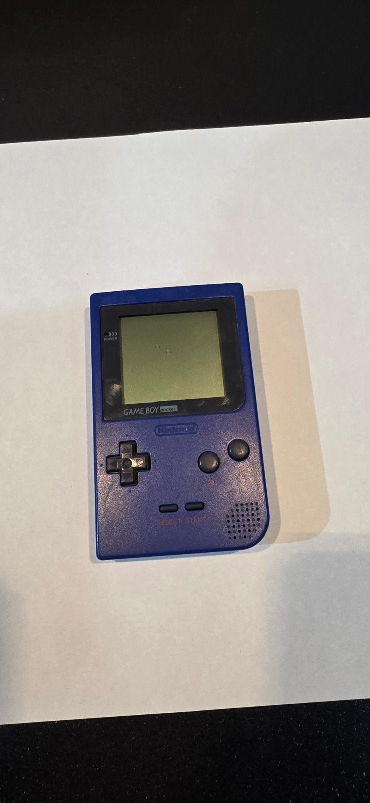 Game Boy Pocket - Blauw, Ophalen of Verzenden, Gebruikt, Game Boy Pocket