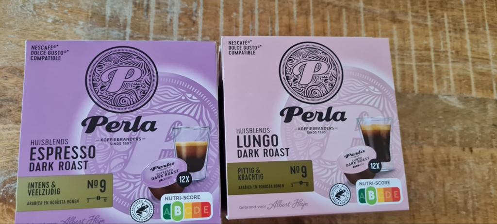 2 doosjes Perla koffiecups (Dolce Gusto), Diversen, Levensmiddelen, Ophalen of Verzenden
