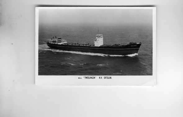 scheepvaart-foto-LOBITH-werf de hoop-tweelingen 1958-4x, Ophalen of Verzenden, Zo goed als nieuw, Motorboot, Boek of Tijdschrift