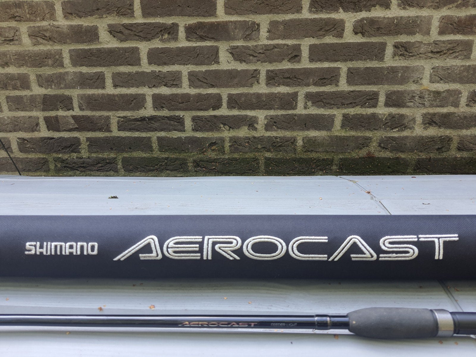 Shimano Aerocast lightfeeder oval blanc technologie, Watersport en Boten, Ophalen, Zo goed als nieuw, Werphengel