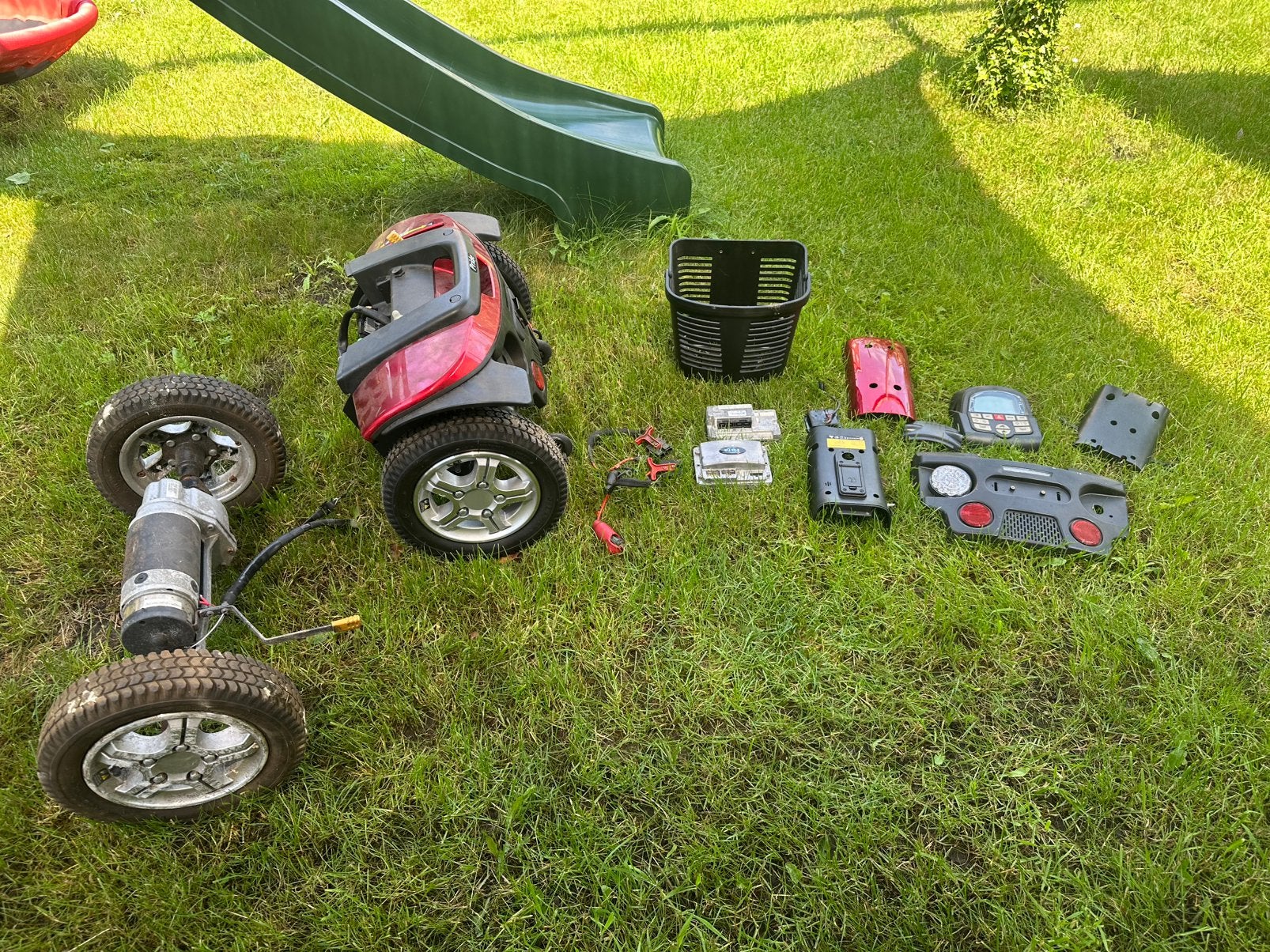 Onderdelen scootmobiel Pride Luna victory, Diversen, Ophalen, Gebruikt, Elektrische rolstoel