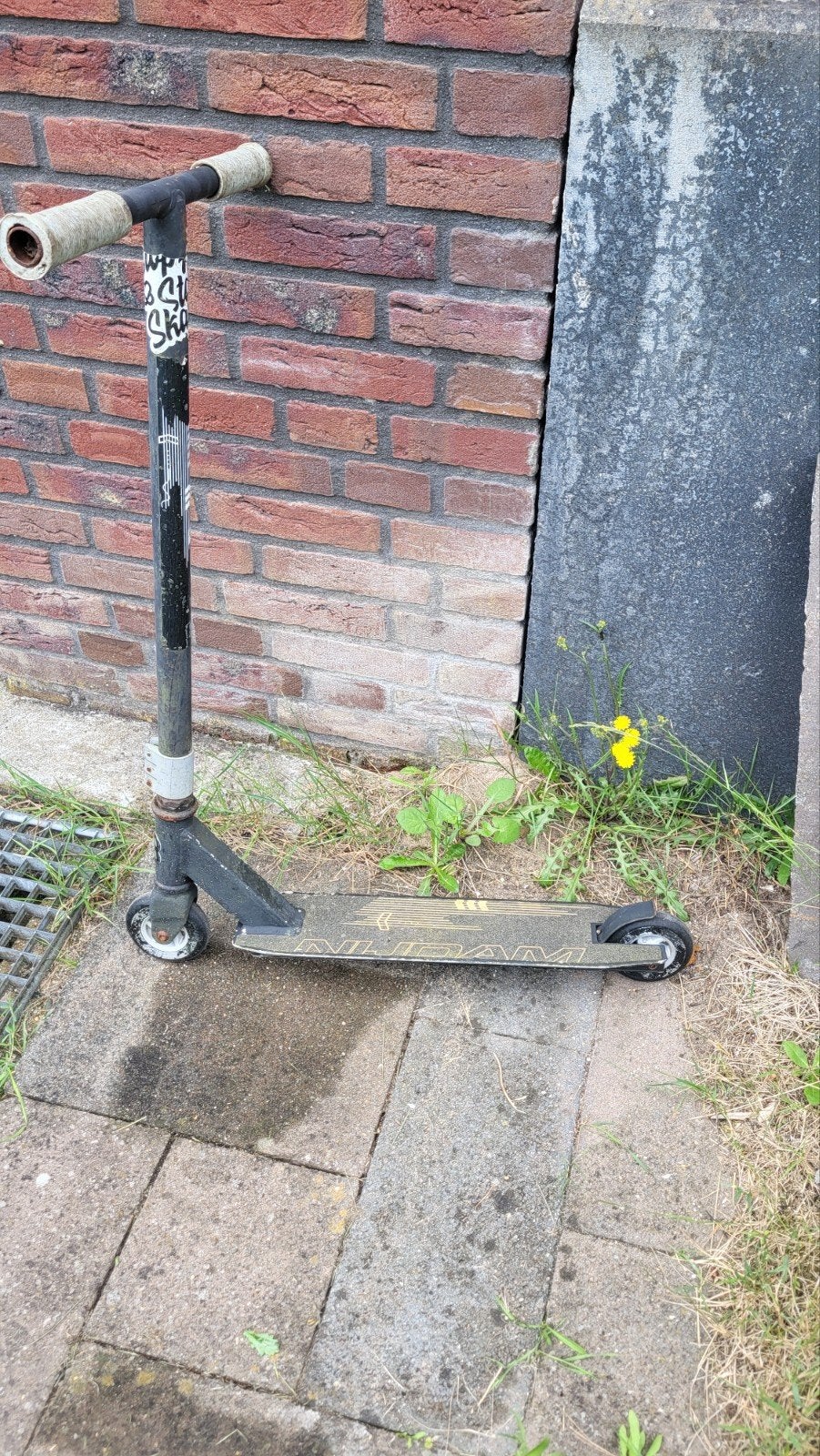Stuntstep Nijdam  - Gebruikt maar functioneel, Fietsen en Brommers, Steps, Ophalen, Gebruikt, Gewone step, Nijdam