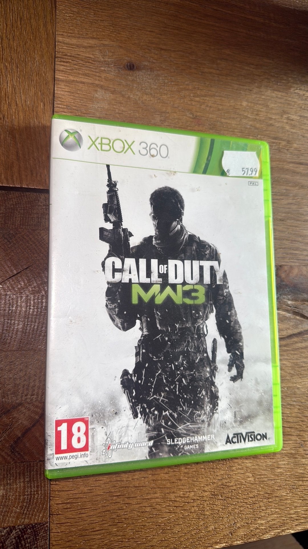 Call of duty mw3 xbox 360 game, Avontuur en Actie, Vanaf 18 jaar, 1 speler, Ophalen of Verzenden