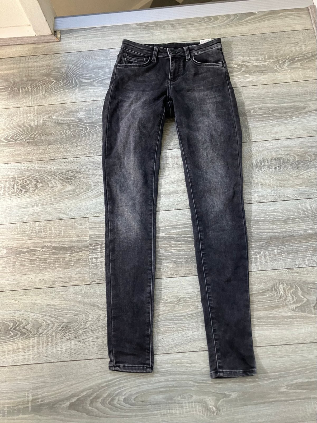 Amy&Ivy Midrise Skinny Jeans Maat xs, Kleding | Dames, Zwart, Ophalen of Verzenden, Zo goed als nieuw, Maat 34 (XS) of kleiner