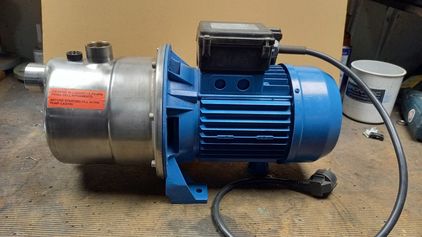 EBARA JEXMA 150 1100 W 220 v waterpomp, Ophalen of Verzenden, Gebruikt, Beregeningspomp