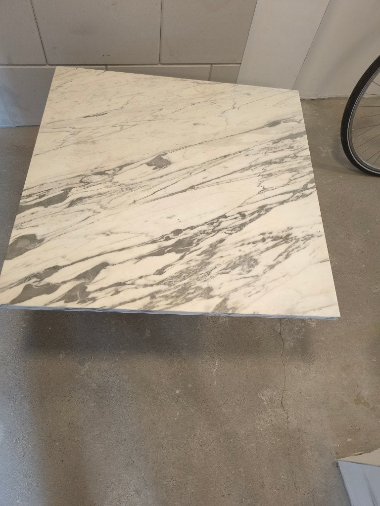DESIGN SALON TAFEL ITALIAANS MARMER, Ophalen, Overige materialen, Gebruikt, 50 tot 100 cm