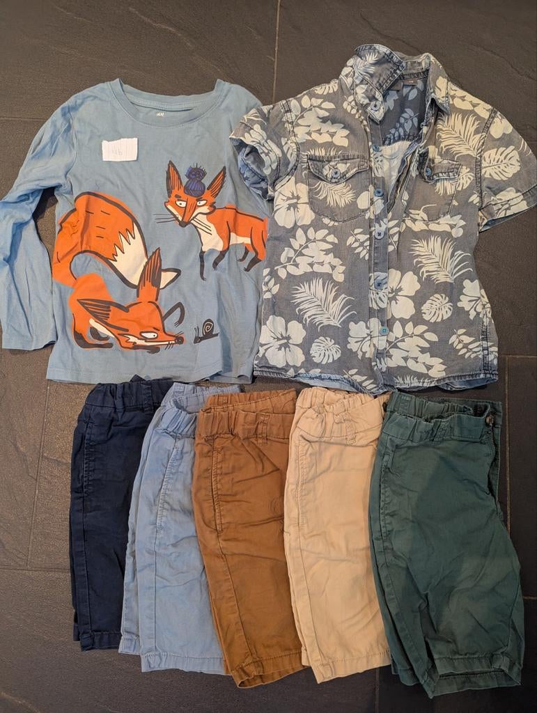 Jongens kleding maat 116 zomer lente, Ophalen of Verzenden, Zo goed als nieuw