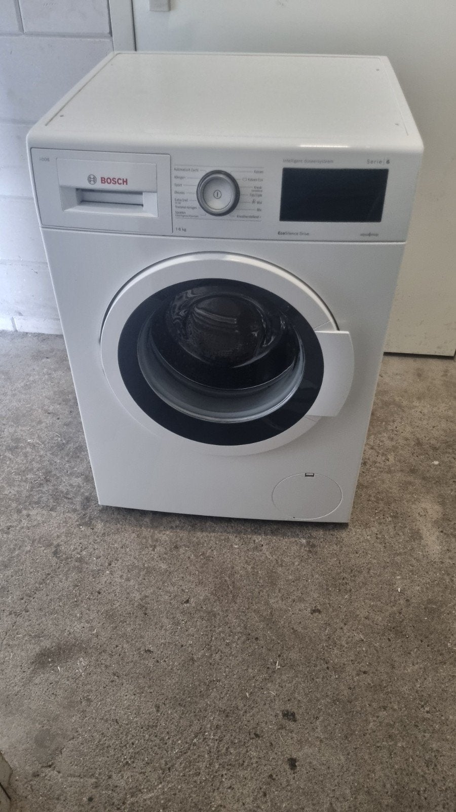 Bosch Serie | 6 WAT28640NL Wasmachine - 8 kg, Ophalen, Minder dan 85 cm, Zo goed als nieuw, 1200 tot 1600 toeren