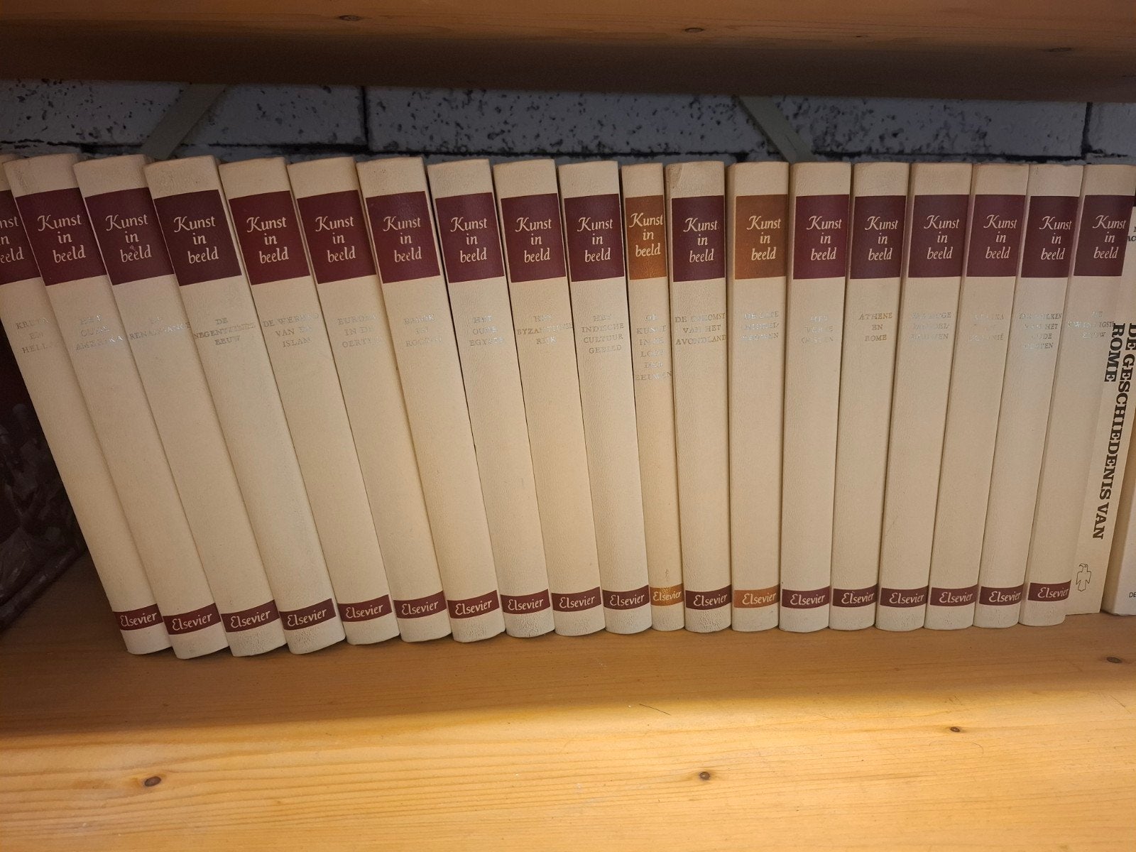 Kunst in Beeld - Elsevier (Complete Serie), Ophalen, Gelezen, Overige onderwerpen, Diverse Auteurs