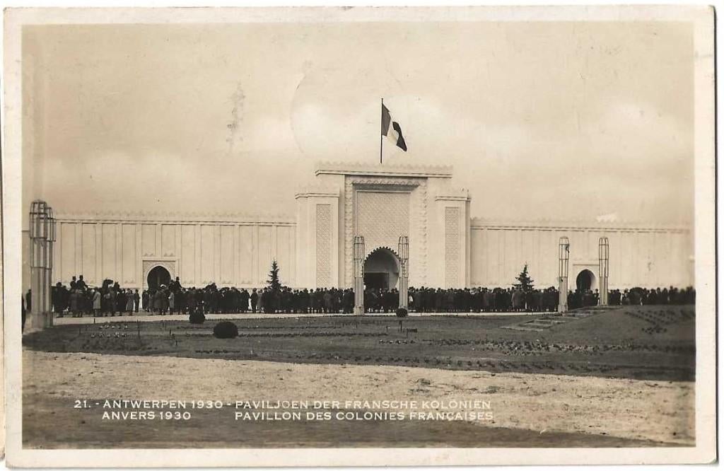 Par-291  Belgie  Antwerpen  Met P 1930, Verzamelen, Verzenden, 1920 tot 1940, Gelopen, Antwerpen