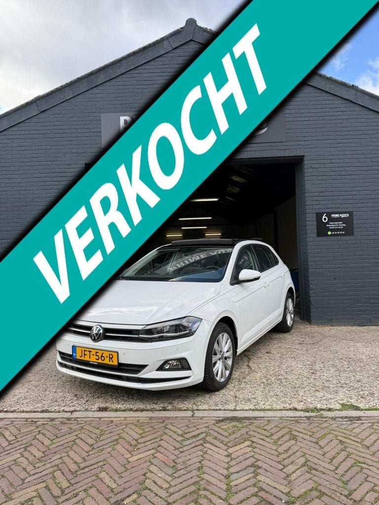 Volkswagen POLO 1.5 TSI Highline | Pano | DSG 2021, Auto's, Stof, 4 cilinders, 150 pk, Automatische klimaatregeling